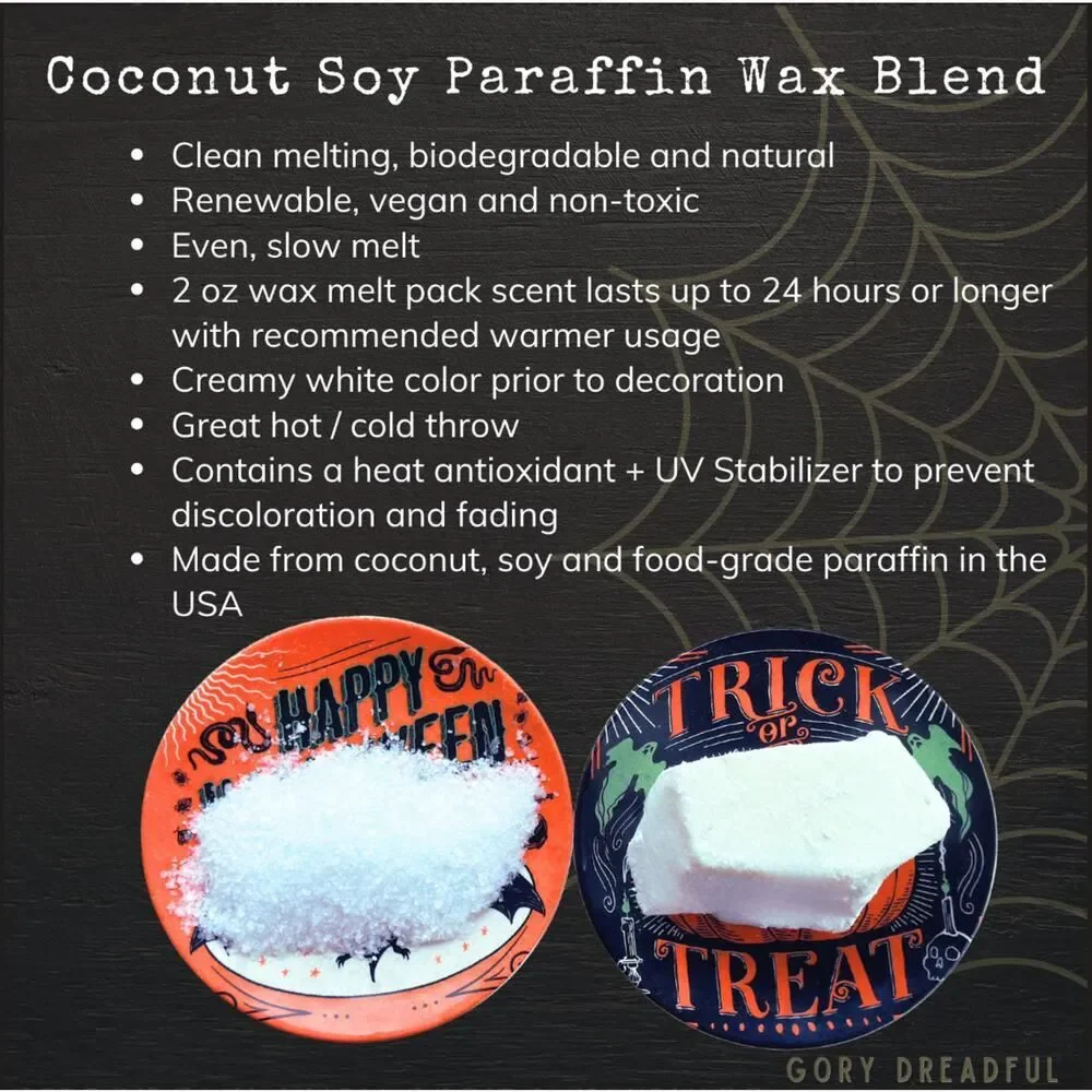 Poison Apple Wax Melt Chunkies: Caramel Green Apple Cinnamon Sugar Scent